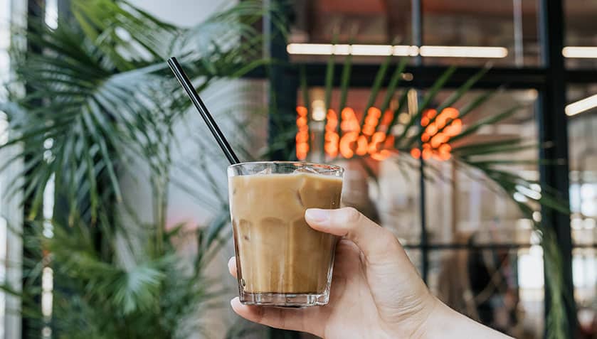 Homemade sugar free energy drinks: Choco-Coffee-Blast