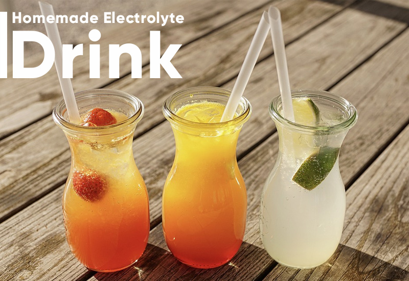 Homemade Electrolyte Drink Best Rehydration Solution DIY Recipe