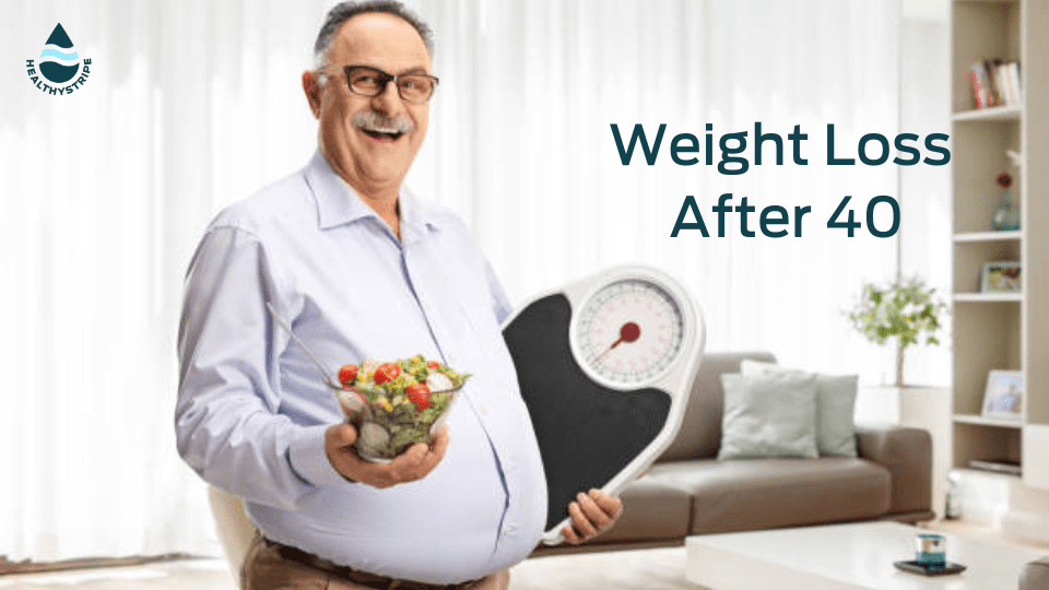 Weight loss after 40 min
